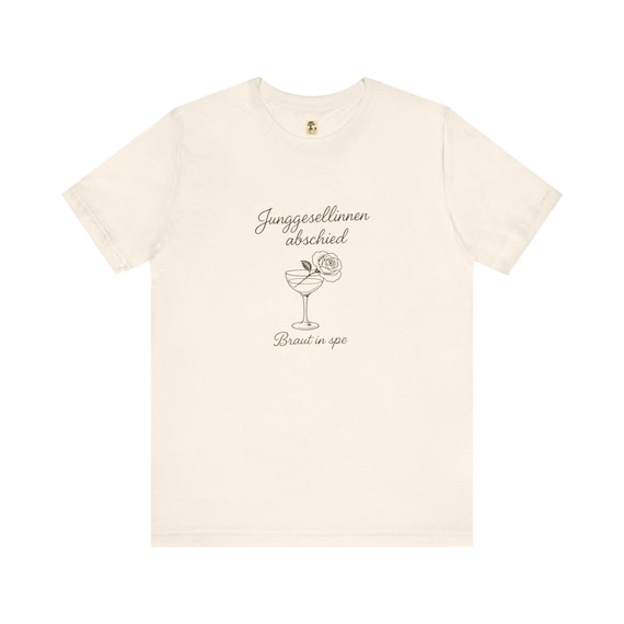 Bachelorette - JGA T-Shirt, Unisex Kurzarm Shirt für Braut Team, perfekt für Strandparty, Hochzeit, Mädelsabend und als witzige Geschenkidee