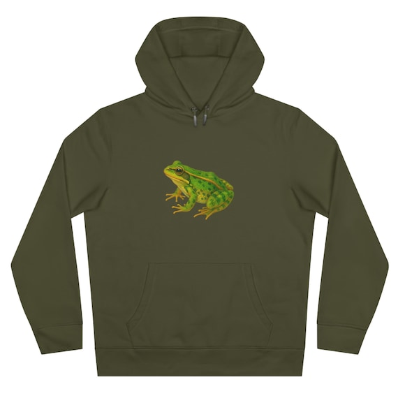 Sweatshirt Frosch | Unisex | Langarm | Shirt | Wildnis und Natur | Geschenk | PineAndThread | Sportshirt | bequem |