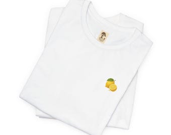Foodie T-Shirt | Lemon Shirt | Unisex Short Sleeve | Birthday Gift | 100% Cotton | Casual Wear | Gift Idea