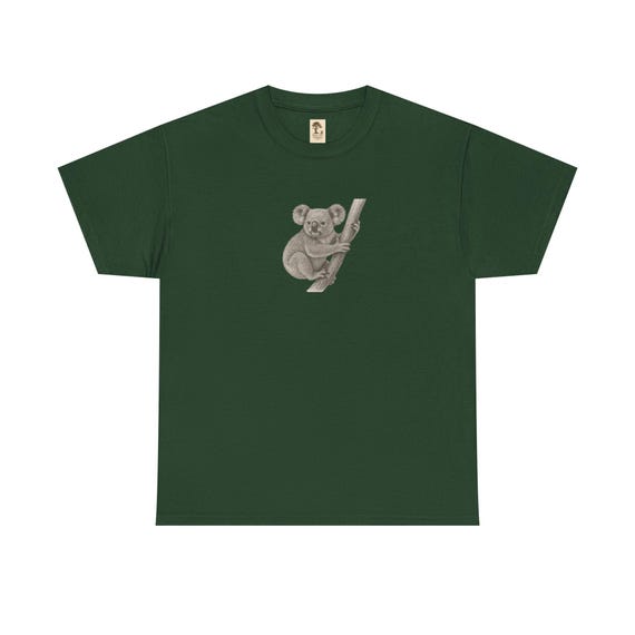 T-Shirt Koala | Unisex Kurzarm Shirt | Wildnis und Natur | Geschenk | PineAndThread | Sportshirt
