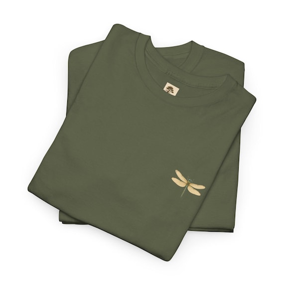 T-Shirt Libelle | Unisex Kurzarm Shirt | Wildnis und Natur | Geschenk | PineAndThread | Sportshirt