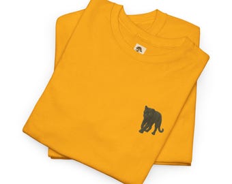 Panther T-Shirt | Animal Shirt | Short Sleeve | Nature | Animal Print | Gift Idea | Wilderness | Leisure | Cotton Blend | Cotton Mix