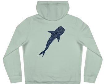 Whale Shark Sweatshirt | Unisex | Long Sleeve | Nature Gift | Comfortable & Fashionable | Animal Hoodie | Wilderness | Cotton Blend