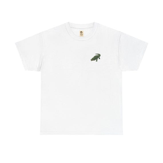 T-Shirt Krokodil | Unisex Kurzarm Shirt | Wildnis und Natur | Geschenk | PineAndThread | Sportshirt