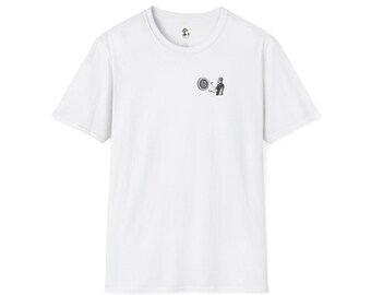Camiseta deportiva | Estuche | Dardos | Algodón | 100 % algodón | Manga corta | Ropa informal | Camiseta deportiva | Idea de regalo