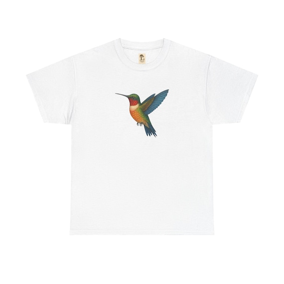 T-Shirt Kolibri | Unisex | Kurzarm | Shirt | Wildnis und Natur | Geschenk | PineAndThread | Sportshirt