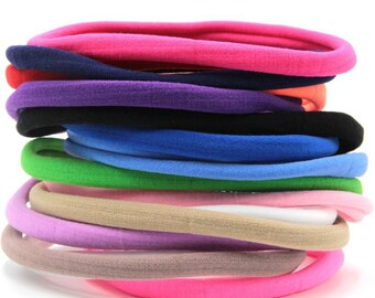 plain baby headbands to decorate