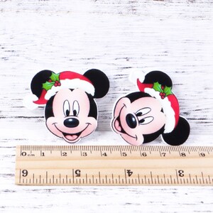 Cartoon Character Mouse Leopard Christmas Acrylic Flatback Planar Resins DIY For Bows Bag Material Supplies Cabochon ,5Yc34298 image 9