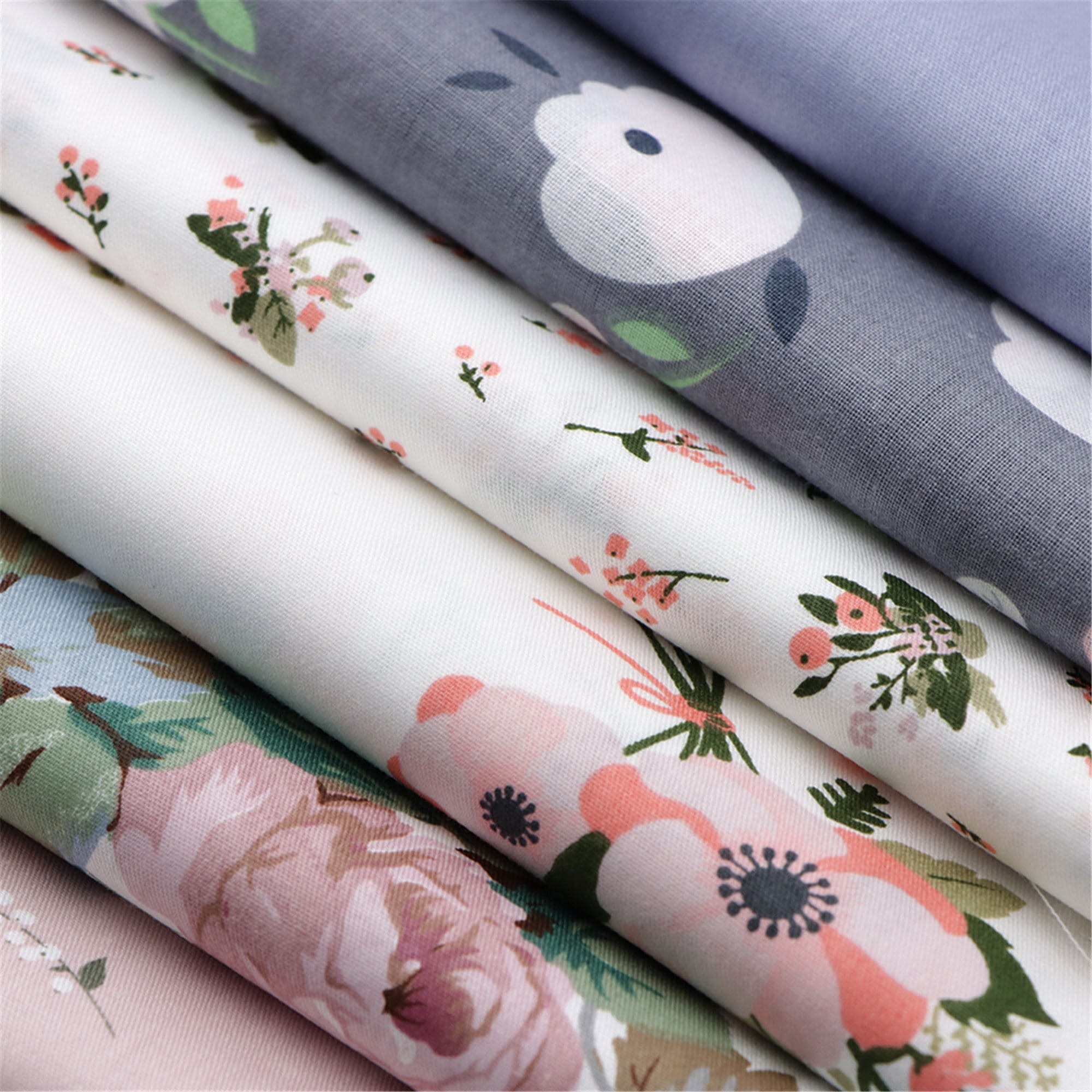 Floral Cotton Fabric Bundles 6pcs/set100 Cotton FabricDiy Etsy