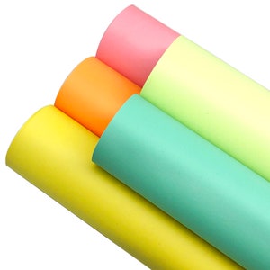 Glow In The Dark Faux Synthetic Leather Sheets,Vegan Leather,A4 Vinyl Fabric Sheet,pu Imitation Leather Color Change image 1