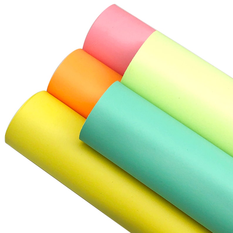 Glow In The Dark Faux Synthetic Leather Sheets,Vegan Leather,A4 Vinyl Fabric Sheet,pu Imitation Leather Color Change image 1