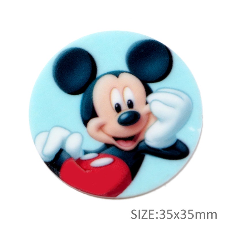 Cartoon Character Mouse Leopard Christmas Acrylic Flatback Planar Resins DIY For Bows Bag Material Supplies Cabochon ,5Yc34298 20#