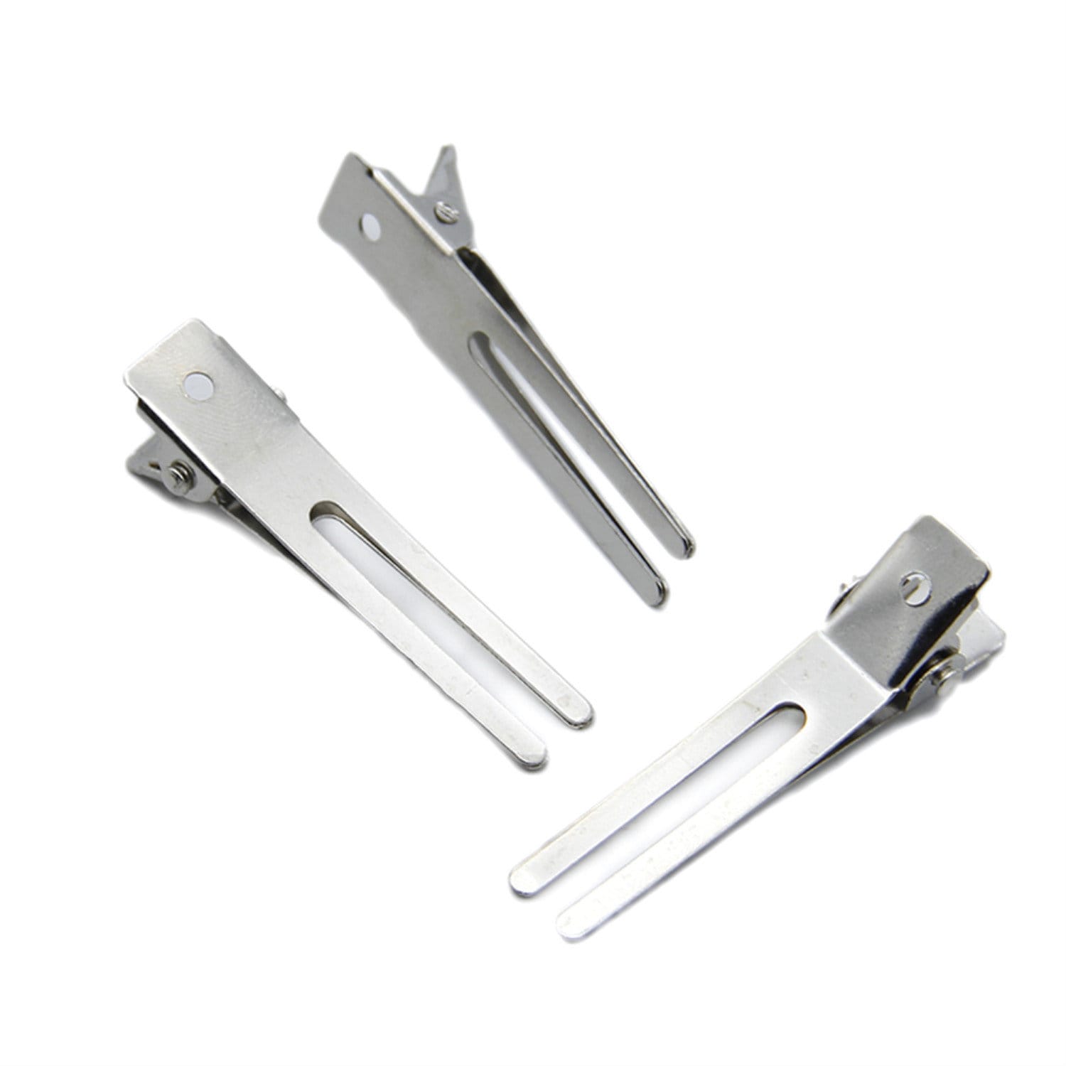 50 Broches Cotter Clip En Zinc Argenté - 1mm X 16mm, Forme Cheveux, Marque Uxcell