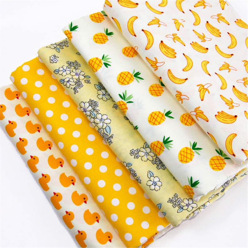 Pineapple Fabricdiy Fabric for Sewing100 Cotton Fabric by Etsy