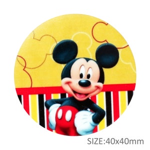 Cartoon Character Mouse Leopard Christmas Acrylic Flatback Planar Resins DIY For Bows Bag Material Supplies Cabochon ,5Yc34298 19#