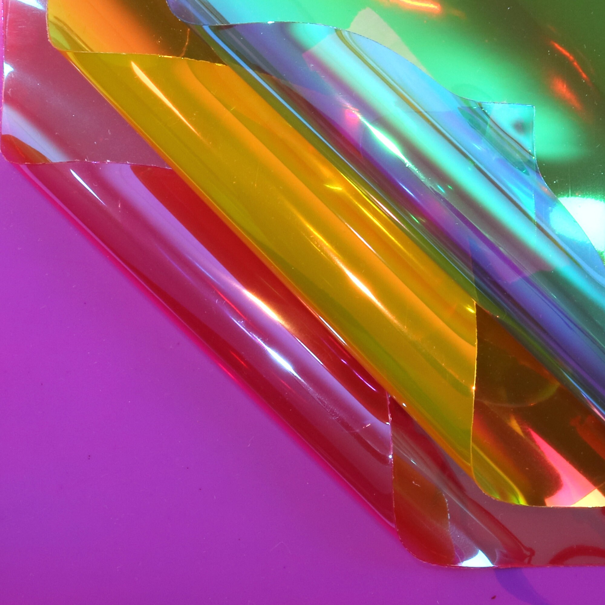 5pcs/set Transparent Holographic Vinyl Sheetmirror Iridescent Etsy UK