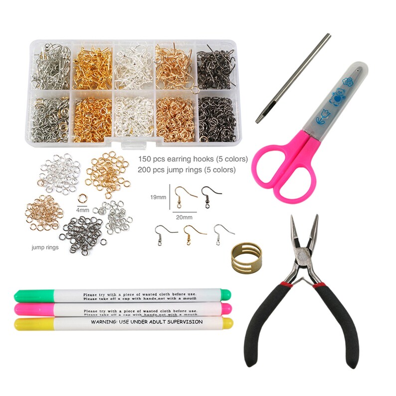 Jewelry Making Tools Kit 7 Styles Accessoriesearring Etsy