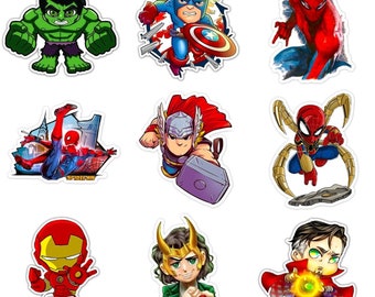 5pcs/lot Cartoon Hero Theme Acrylic Flatback Planar Resins For Bows DIY Craft Jewelry Accessories Cabochons,5Yc19719