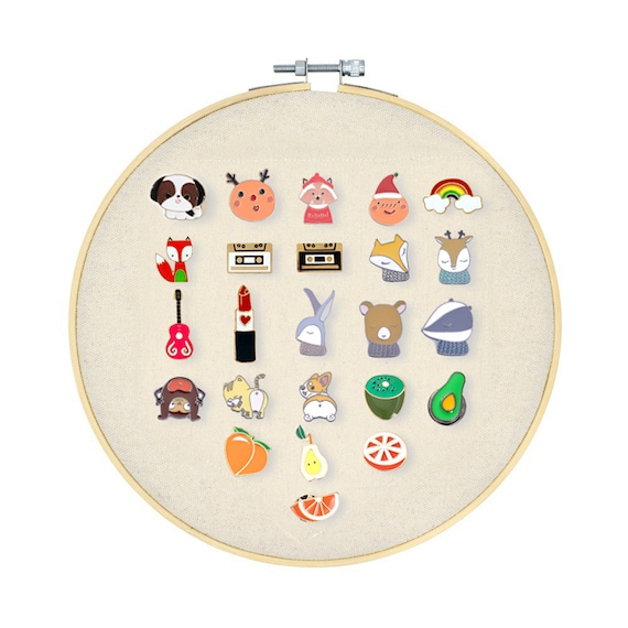 Pin Badge Display Boardbuttons Lapel Enamel Pin Etsy