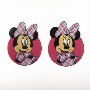 Cartoon Character Mouse Leopard Christmas Acrylic Flatback Planar Resins DIY For Bows Bag Material Supplies Cabochon ,5Yc34298 image 7