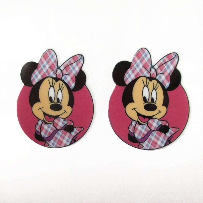 Cartoon Character Mouse Leopard Christmas Acrylic Flatback Planar Resins DIY For Bows Bag Material Supplies Cabochon ,5Yc34298 image 7