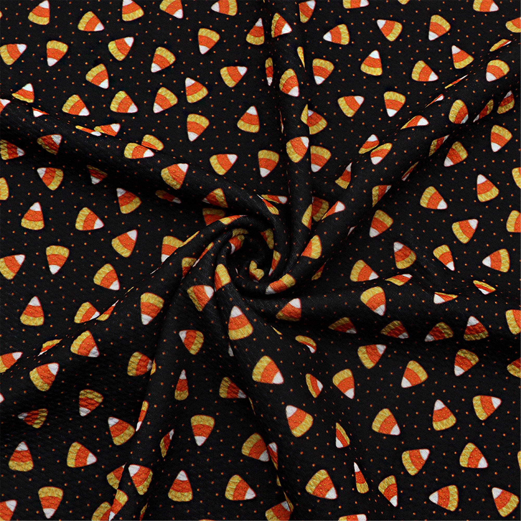 Candy Corn Print Liverpool Bullet Textured Printing Fabric By Etsy