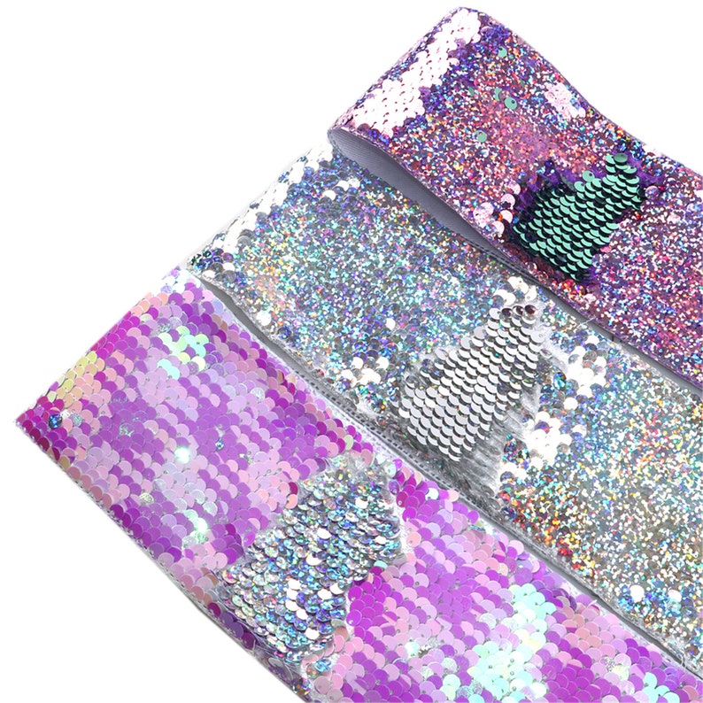 Bling Bling Reversible Sequin Ribbon 2yards75mm wide Ribbon Etsy