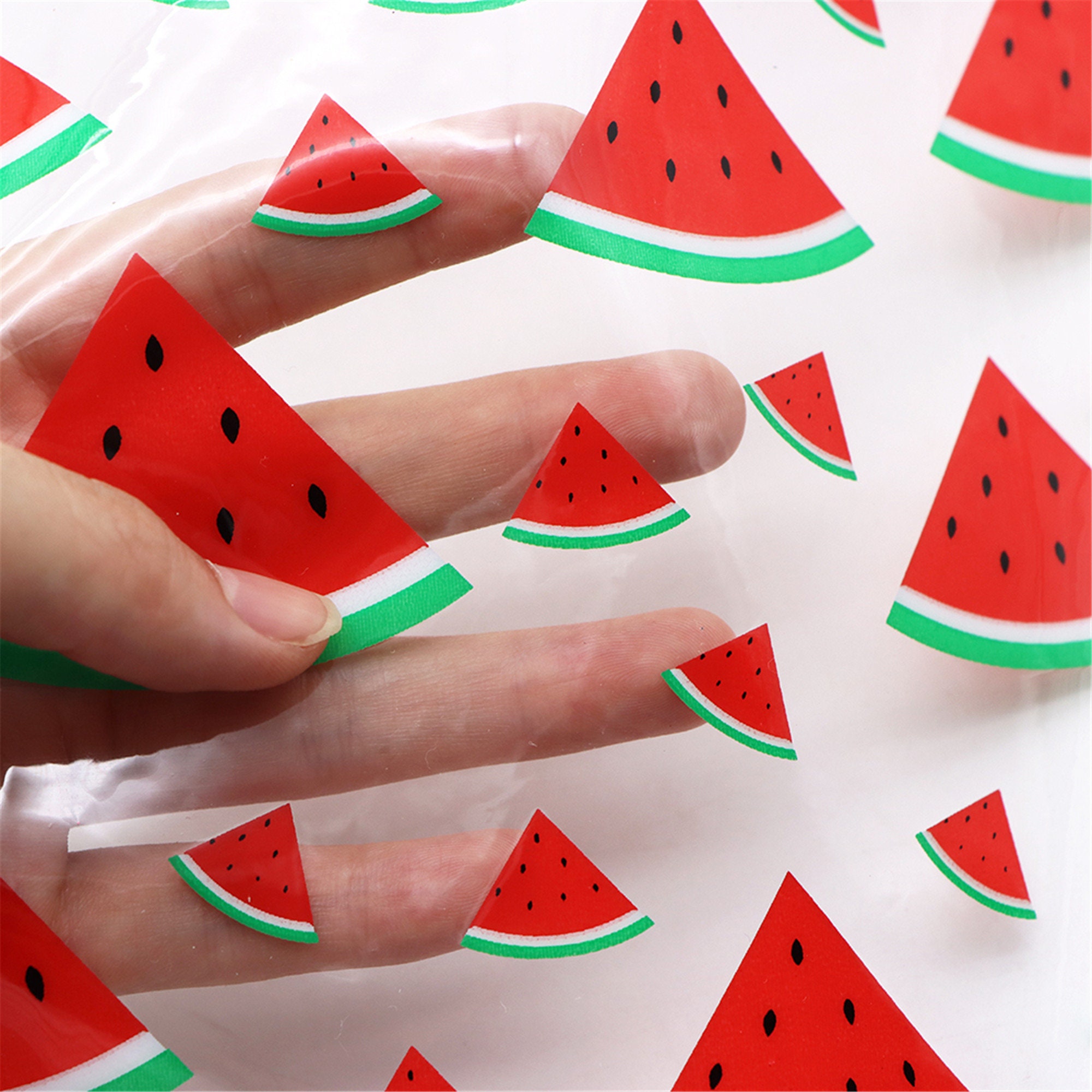 Watermelon Print Jelly Sheetsa4 Size Vinyl Fabric Sheetspool Etsy