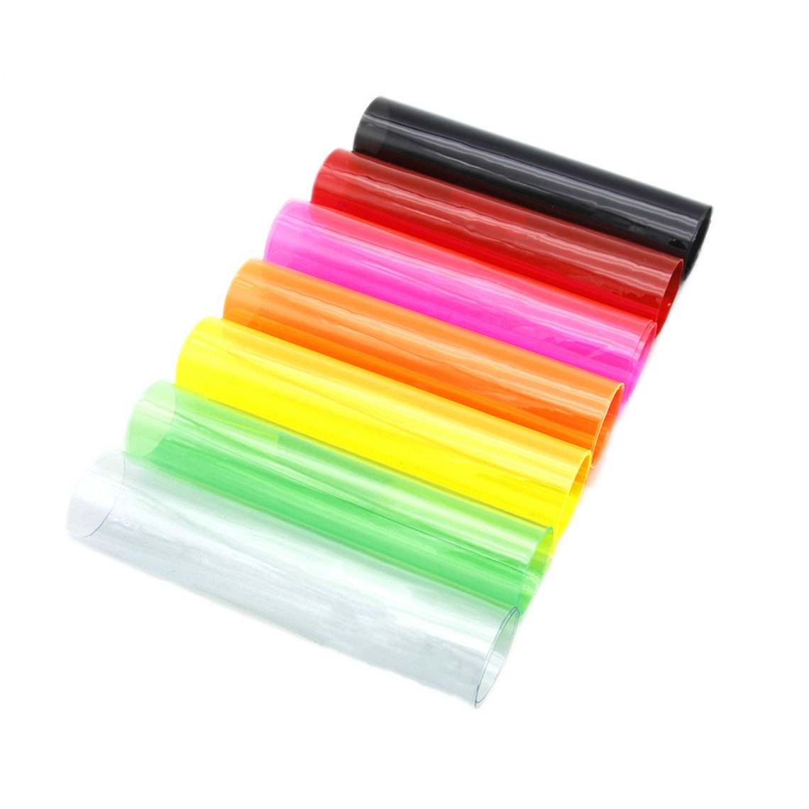 7pcs/set Clear Transparent Jelly PVC SheetsWaterproof Craft Etsy