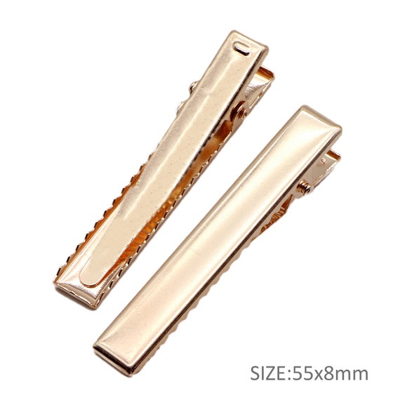 Free Shipping Rose Gold Metal Alligator Hair Clips With - Etsy Free Shipping Rose Gold Metal Alligator Hair Clips With - Etsy