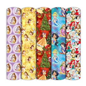 Princess Girl Fairy Magic Theme Cartoon Character Printed Liverpool DBP Knit Fabric DIY For Kid Sewing Doll Clothing 1Yc33104