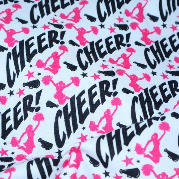 Cheer Dance Girl Baby Black Girl Game Series 100% Cotton Fabric By Half Yard Cheer Leaders Fabric Polyester Material 34566