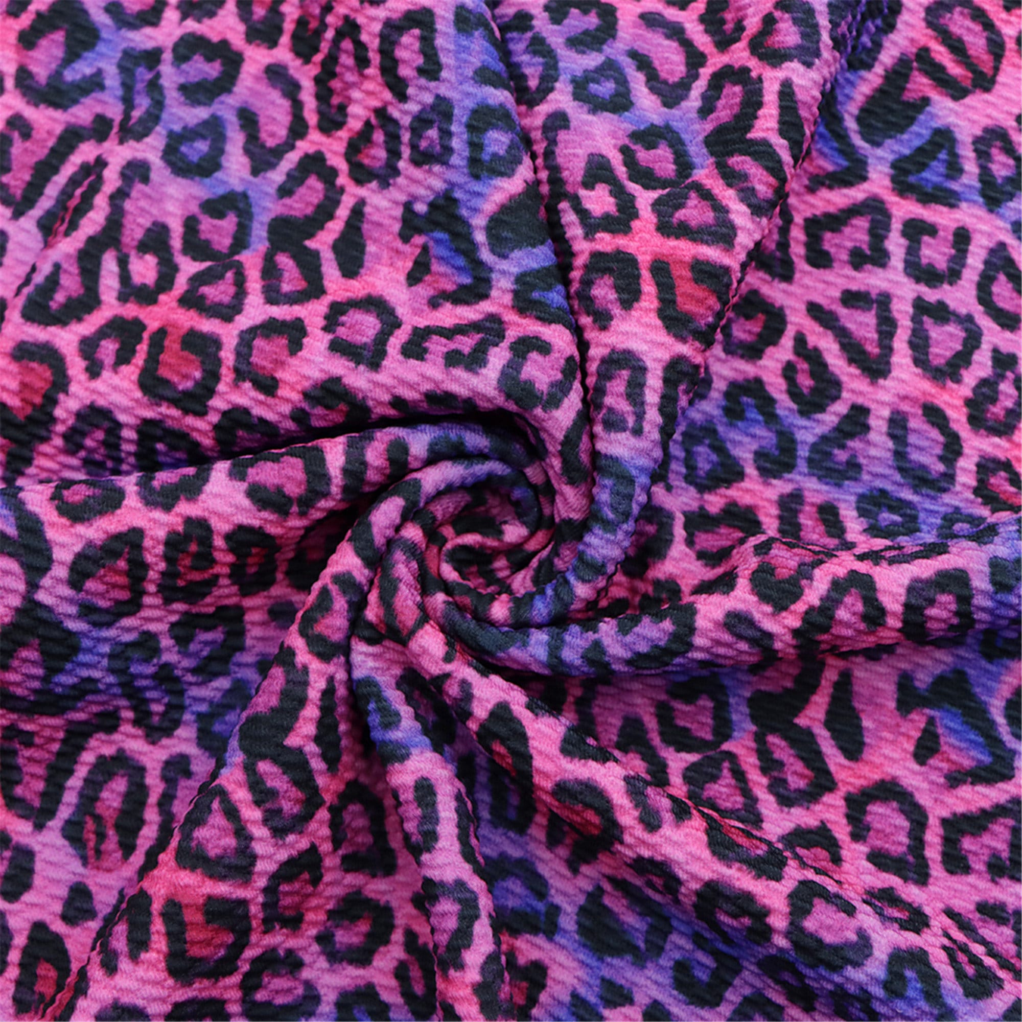 Purple Leopard Bullet Fabricliverpool Fabrictextured Etsy