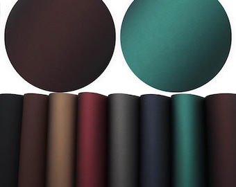 Plain Color Faux Leather Sheet Bundles 8pcs/set,Vegan Leather Fabric,Craft Leather For Hairbows,Earring Leather