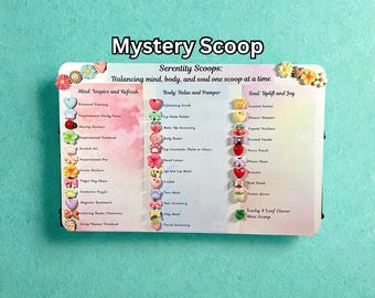 Mystery Self-Care Bundle | Curated Variety Scoops | Scoop sizes from 3 to 45 items | Optional Packing Video