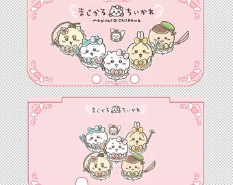 DIY 3ds nds case full model series, 3ds 2ds nds replacement shells, cartoon anime handmade protective case for the new gifts