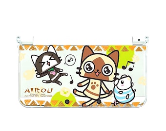 DIY 3ds nds case full model series, 3ds 2ds nds replacement shells, cartoon anime handmade protective case for the new gifts