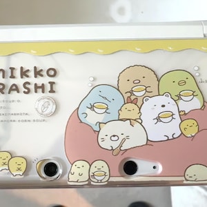 DIY Sumikko 3ds nds case full model series, 3ds 2ds nds replacement shells, cartoon anime handmade protective case for the new gifts