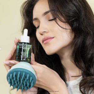 Natural Hair Growth Oil with Rosemary, Clove, Castor Anti-Shedding Serum for Scalp Health & Longer, Thicker Hair, Scalp serum, long hair