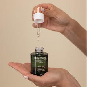 Natural Hair Growth Oil with Rosemary, Clove, Castor Anti-Shedding Serum for Scalp Health & Longer, Thicker Hair, Scalp serum, long hair