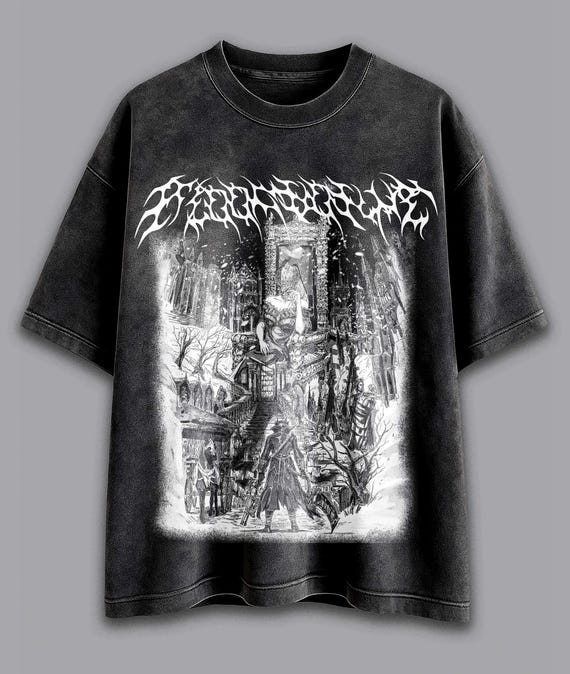 Bloodborne Acid Wash Gothic Horror Sweatshirt, Bloodborne Hoodie, Bloodborne T Shirt, Unisex Shirt, Distressed Video Game Tee.