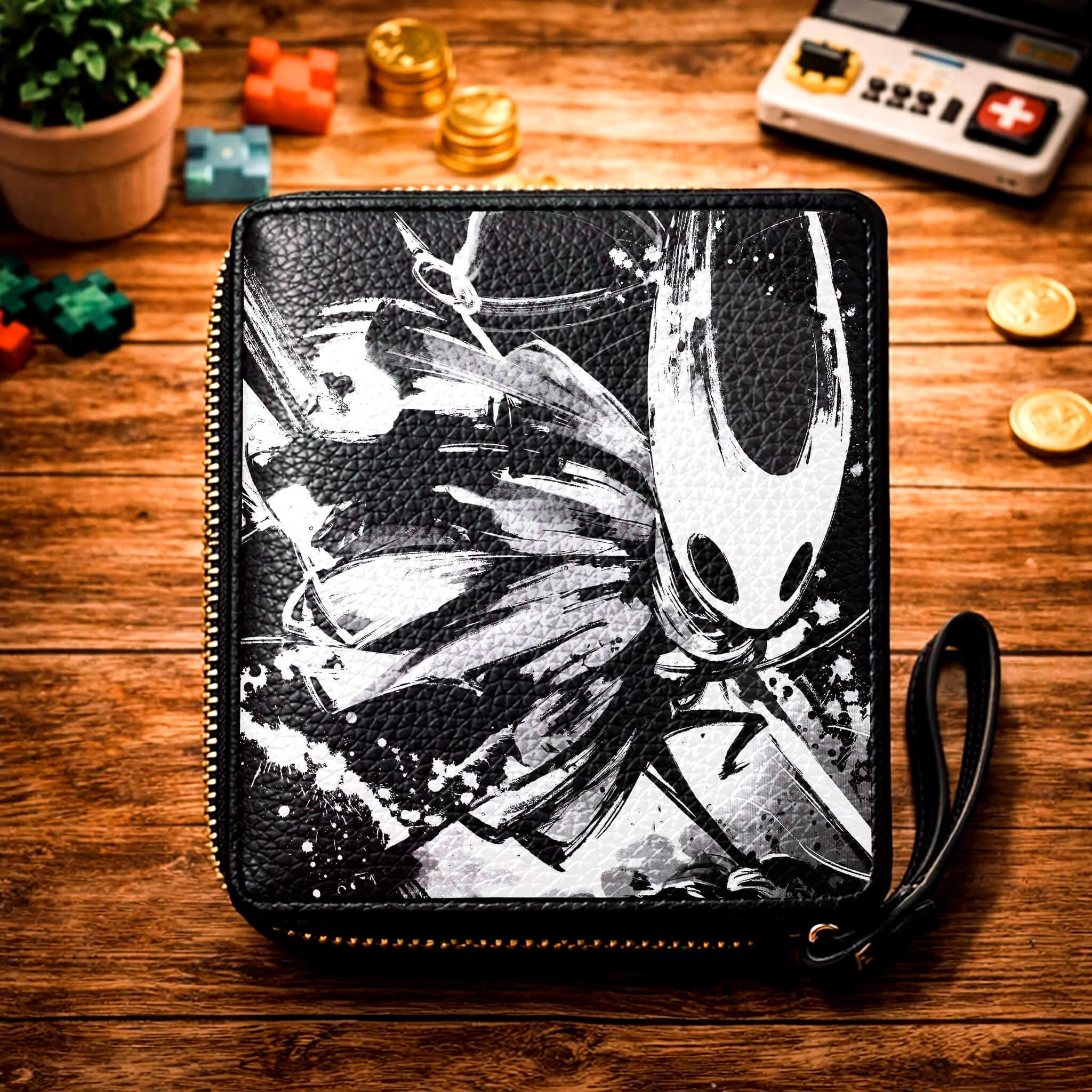 Knight Wallet Hollow Knight Silksong Wallet, Gamer Leather Wallet, Card Holder & Cash ...