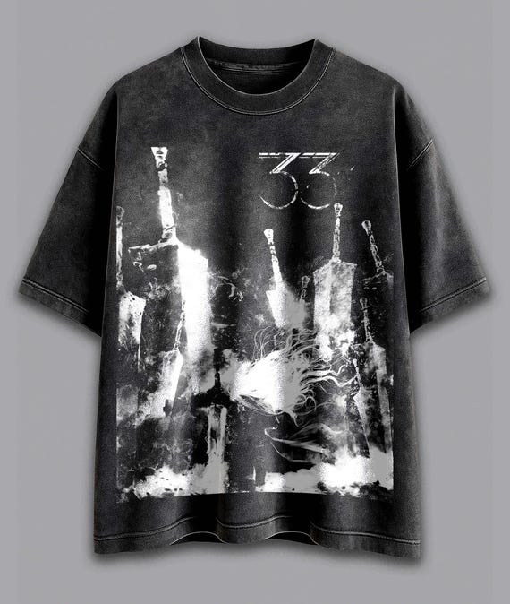 Vintage Expedition 33 Hoodie, Expedition 33 Acid Wash Gamer Sweatshirt, Expedition 33 T-Shirt, Unisex Game Shirt, Expedition Shirt for Fans.