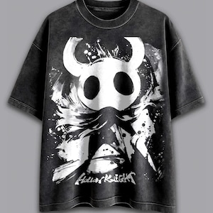 Bleached Ink Hollow Knight Silksong Hoodie, Acid Wash Gamer Sweatshirt, Silksong T Shirt, Hollow Knight Sweatshirt, Unisex Game Shirt.
