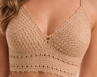 DIY Crochet Bralette Pattern for Beginners | Instant Download