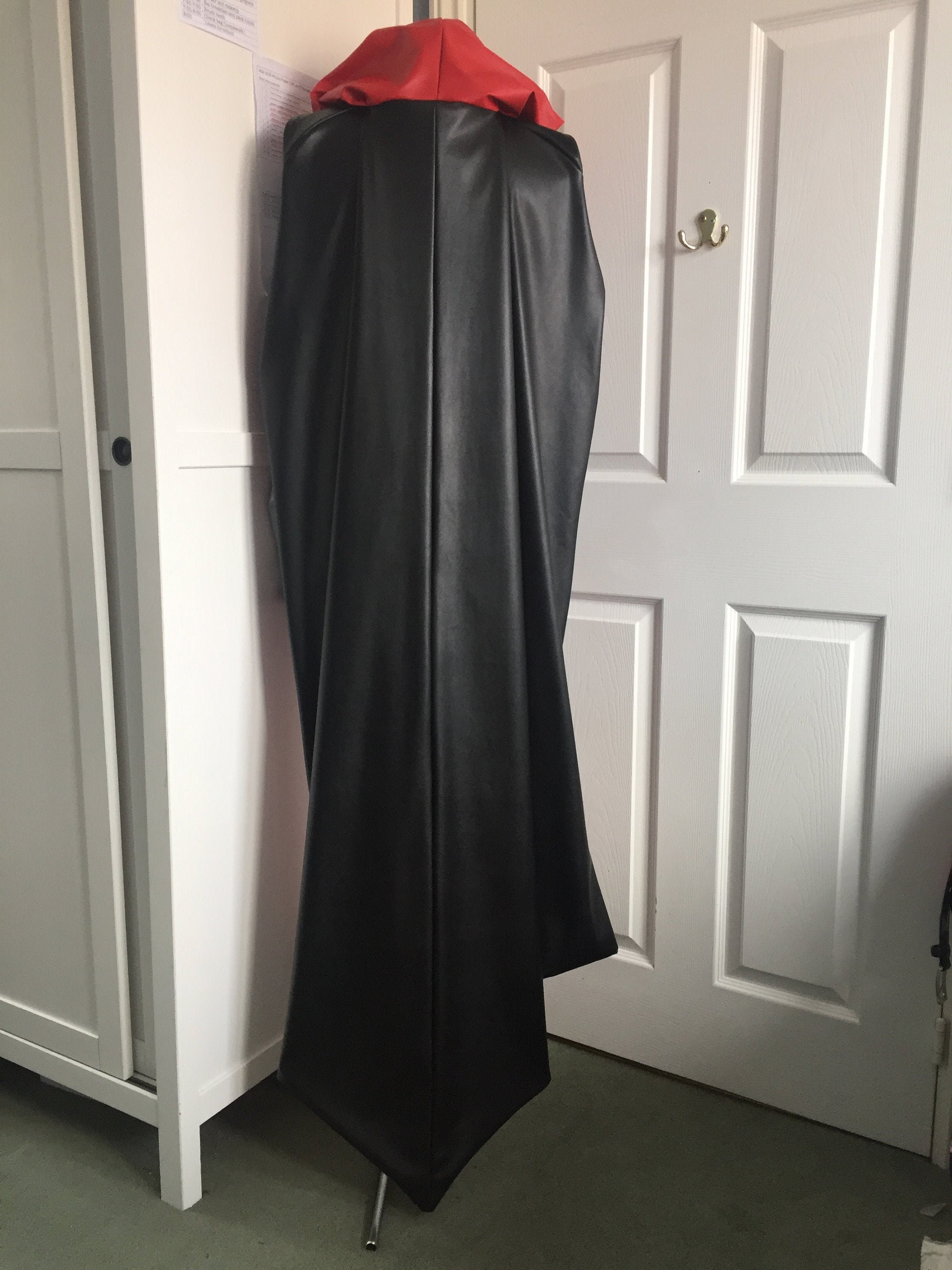 Cosplay cape cloak with or without hood pleather or pvc fully | Etsy