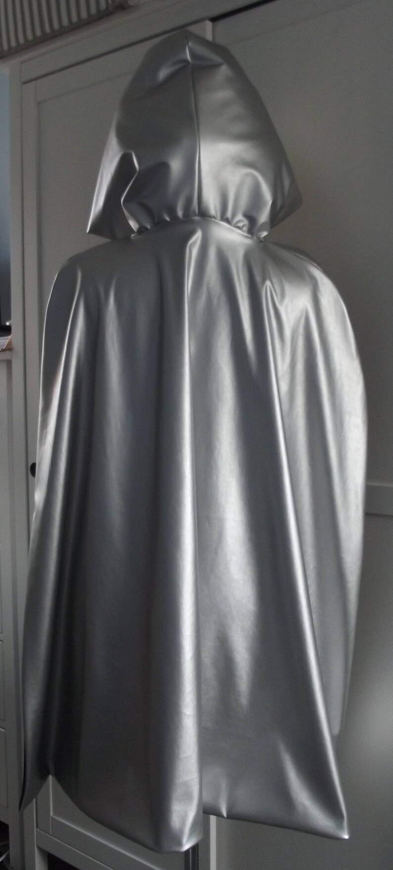 Cosplay cape cloak with or without hood in soft pleatherette & Etsy