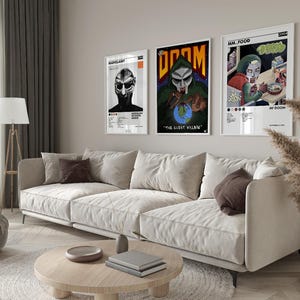 MF Doom- The masked villian legacy Digital poster, poster - Digital Download for rap Fans Aesthetic art print