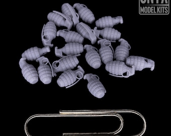 1:16 | 1/16 | usa Mk2 Pineapple Grenade (x20) | ww2 | wwII | | Scale Modelling |