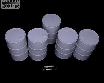 1:16 | 1/16 | us Oil Drum Barrel (x5) | ww2 | wwII | Scale Modelling |